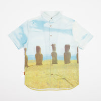 Butter Goods Moai Short Sleeve Shirt - Multi thumbnail