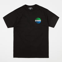 Butter Goods Multinational Logo T-Shirt - Black thumbnail