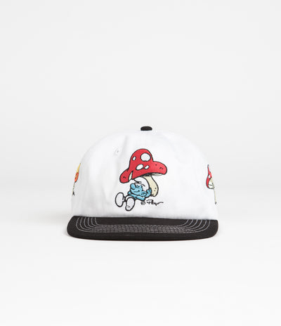 Butter Goods x The Smurfs Mushroom Cap - White / Black