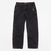 Butter Goods Mushroom Denim Pants - Washed Black thumbnail