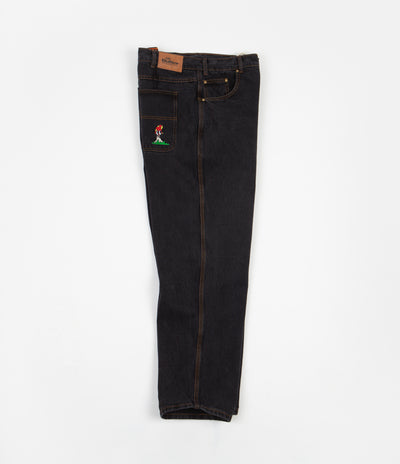 Butter Goods Mushroom Denim Pants - Washed Black