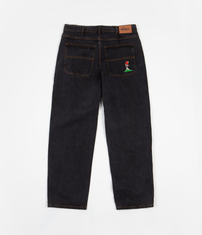 Butter Goods Mushroom Denim Pants - Washed Black