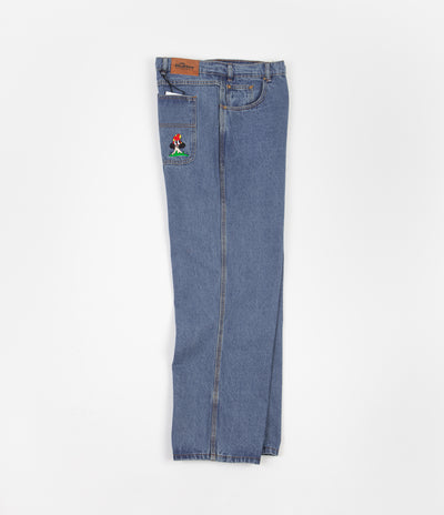 Butter Goods Mushroom Denim Pants - Washed Indigo