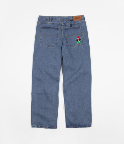 Butter Goods Mushroom Denim Pants - Washed Indigo