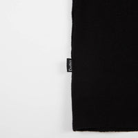 Butter Goods Newark Zip Polo Shirt - Black thumbnail