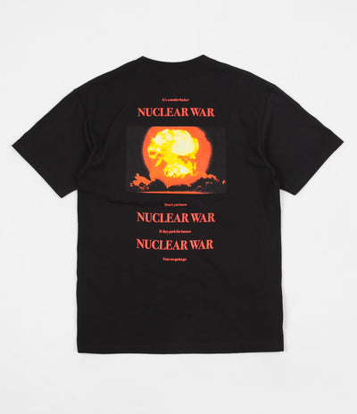 Butter Goods Nuclear War T-Shirt - Black