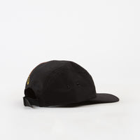 Butter Goods Outline 5 Panel Cap - Black thumbnail