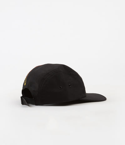 Butter Goods Outline 5 Panel Cap - Black