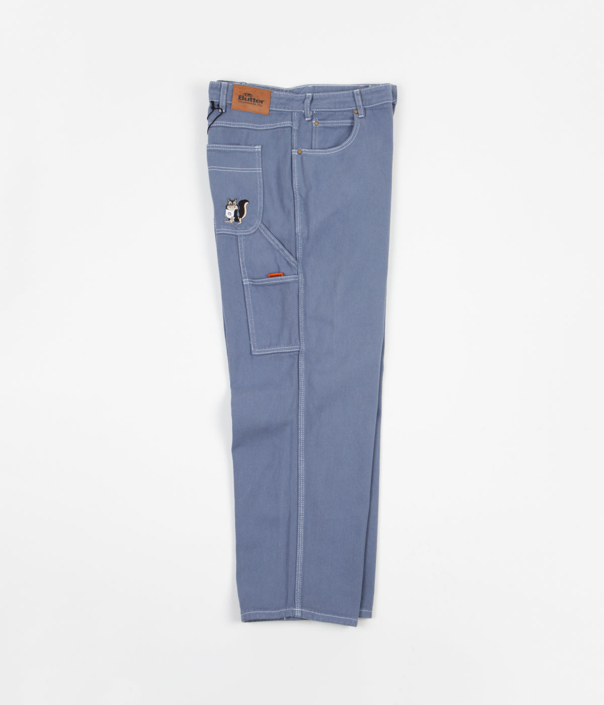 Butter Goods Overdye Denim Pants - Dusk Blue | Flatspot