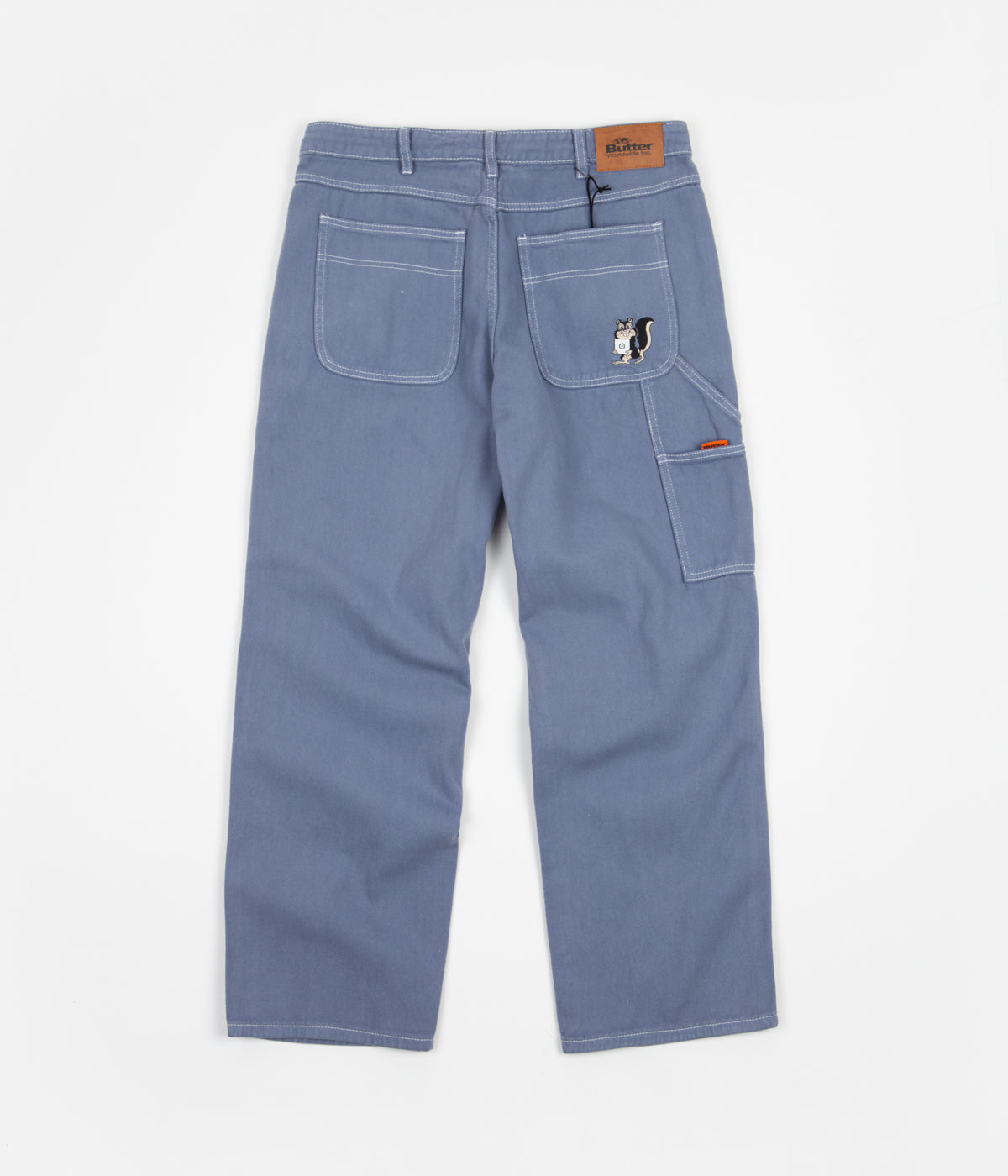 Butter Goods Overdye Denim Pants - Dusk Blue | Flatspot