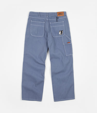 Butter Goods Overdye Denim Pants - Dusk Blue