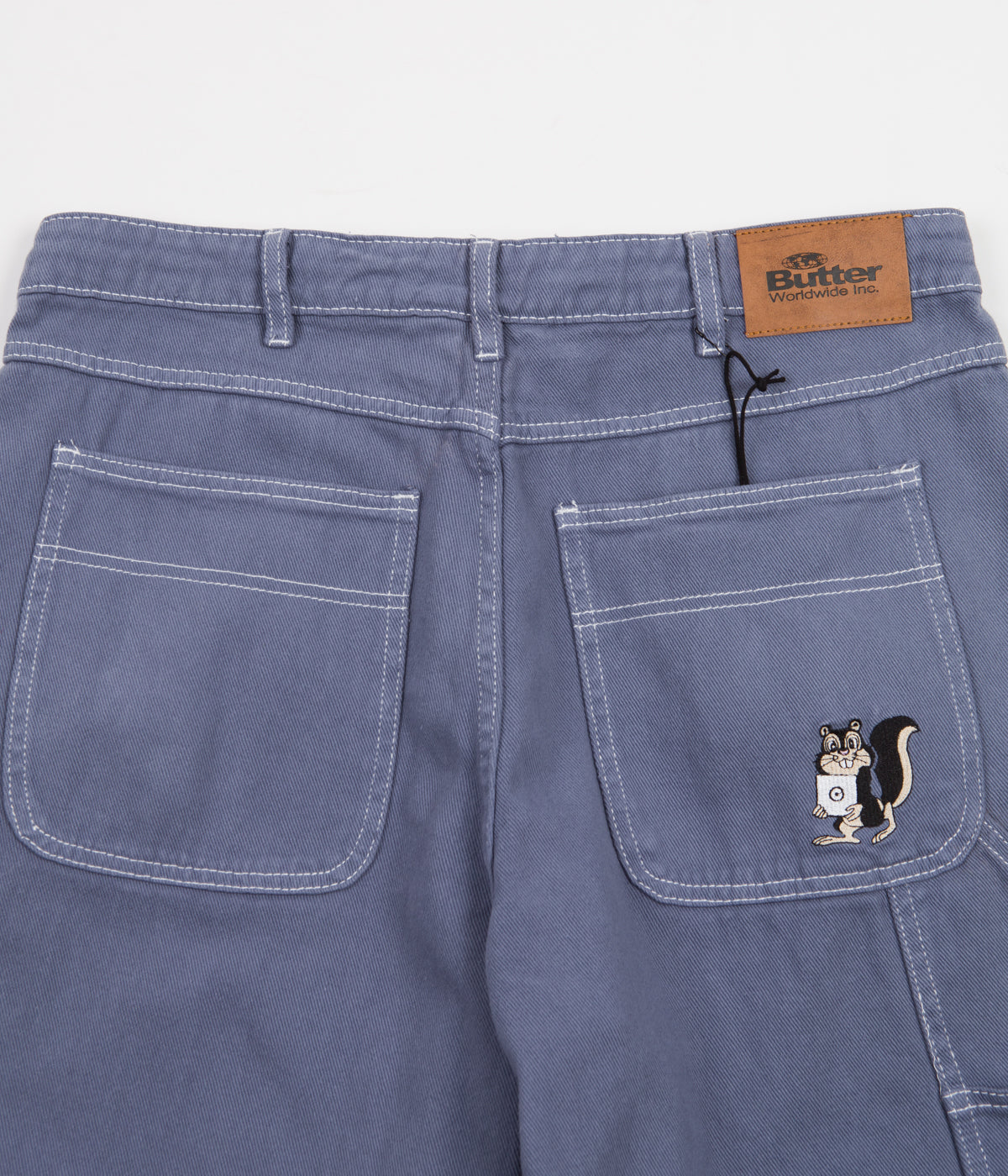 Butter Goods Overdye Denim Pants - Dusk Blue | Flatspot