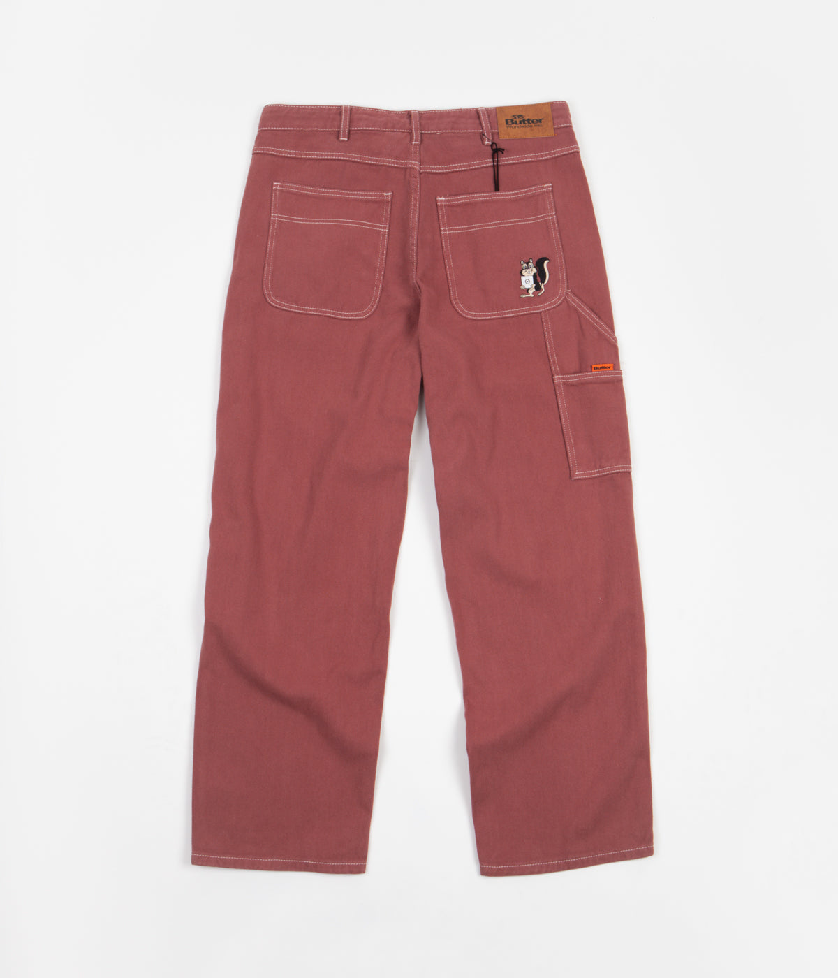 Butter Goods Overdye Denim Pants - Washed Clay | Flatspot