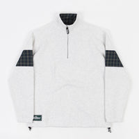 Butter Goods Park 1/4 Zip Pullover Jacket - Ash Grey thumbnail