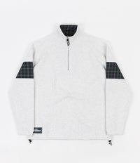 Butter Goods Park 1/4 Zip Pullover Jacket - Ash Grey