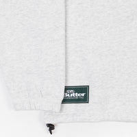 Butter Goods Park 1/4 Zip Pullover Jacket - Ash Grey thumbnail