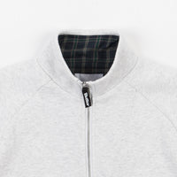 Butter Goods Park 1/4 Zip Pullover Jacket - Ash Grey thumbnail