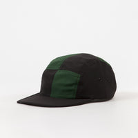 Butter Goods Patchwork Camp Cap - Black / Olive thumbnail