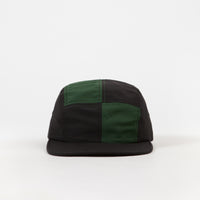 Butter Goods Patchwork Camp Cap - Black / Olive thumbnail