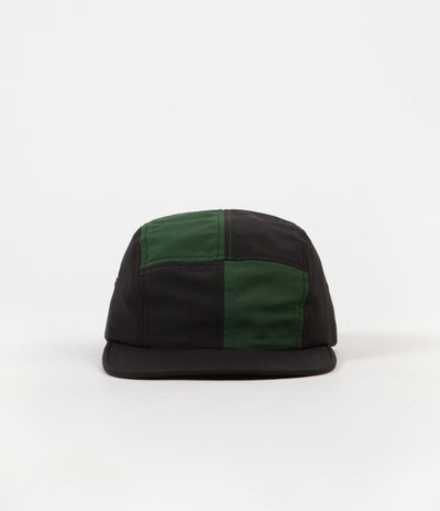 Butter Goods Patchwork Camp Cap - Black / Olive