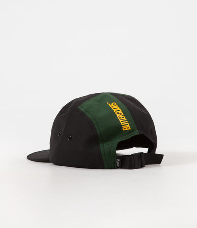 Butter Goods Patchwork Camp Cap - Black / Olive