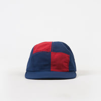 Butter Goods Patchwork Camp Cap - Dark Navy / Red thumbnail