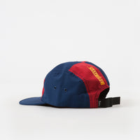 Butter Goods Patchwork Camp Cap - Dark Navy / Red thumbnail