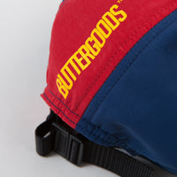 Butter Goods Patchwork Camp Cap - Dark Navy / Red thumbnail