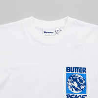 Butter Goods Peace On Earth T-Shirt - White thumbnail