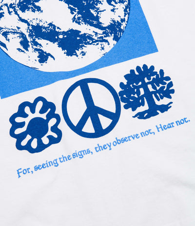 Butter Goods Peace On Earth T-Shirt - White