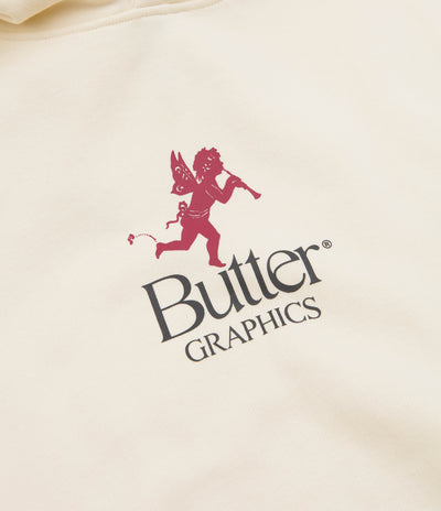 Butter Goods Pixie Logo Hoodie - Bone