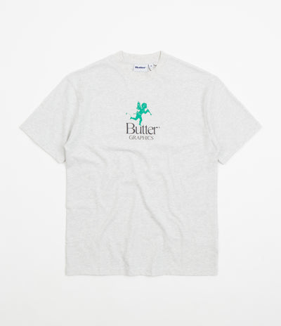 Butter Goods Pixie Logo T-Shirt - Ash Grey