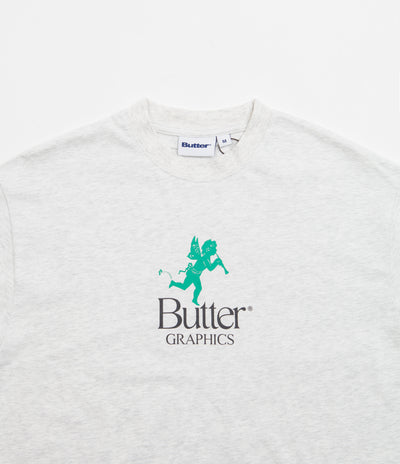 Butter Goods Pixie Logo T-Shirt - Ash Grey