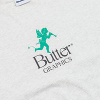 Butter Goods Pixie Logo T-Shirt - Ash Grey thumbnail