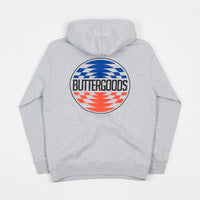 Butter Goods Press Logo Pullover Hoodie - Heather Grey thumbnail