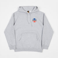 Butter Goods Press Logo Pullover Hoodie - Heather Grey thumbnail