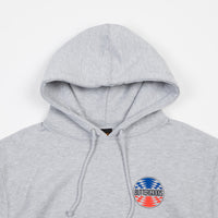 Butter Goods Press Logo Pullover Hoodie - Heather Grey thumbnail