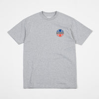 Butter Goods Press Logo T-Shirt - Heather Grey thumbnail