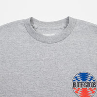 Butter Goods Press Logo T-Shirt - Heather Grey thumbnail