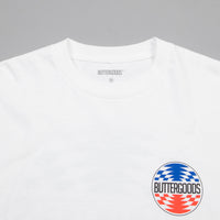 Butter Goods Press Logo T-Shirt - White thumbnail