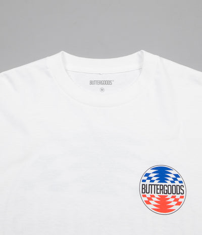 Butter Goods Press Logo T-Shirt - White