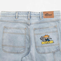 Butter Goods Racing Jeans - Light Blue thumbnail