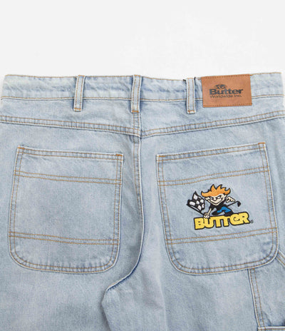 Butter Goods Racing Jeans - Light Blue