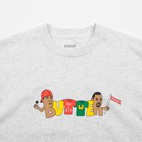 Butter Goods Rap T-Shirt - Ash Grey thumbnail