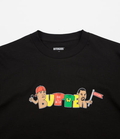 Butter Goods Rap T-Shirt - Black