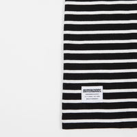 Butter Goods Rose Stripe T-Shirt - Black thumbnail