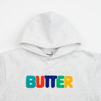 Butter Goods Rounded Chenille Applique Hoodie - Ash Grey thumbnail