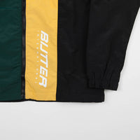 Butter Goods Runner Tracksuit Jacket - Black / Forest thumbnail