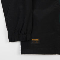 Butter Goods Runner Tracksuit Jacket - Black / Forest thumbnail