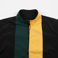 Butter Goods Runner Tracksuit Jacket - Black / Forest thumbnail